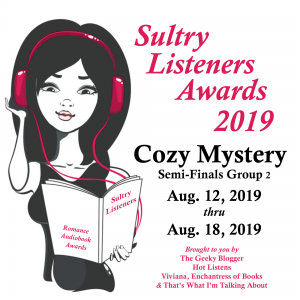 2019 Cozy Mystery #SultryListeners Semi-Finals Sneak Peek Covers and Samples
