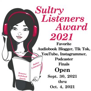 2021 Favorite Promoter of Audiobooks Sultry Listeners Finals