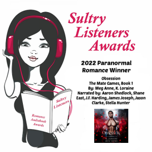 2022 #SultryListeners Paranormal Romance Winner and Runner-Up